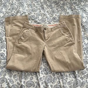 Low rise khakis
